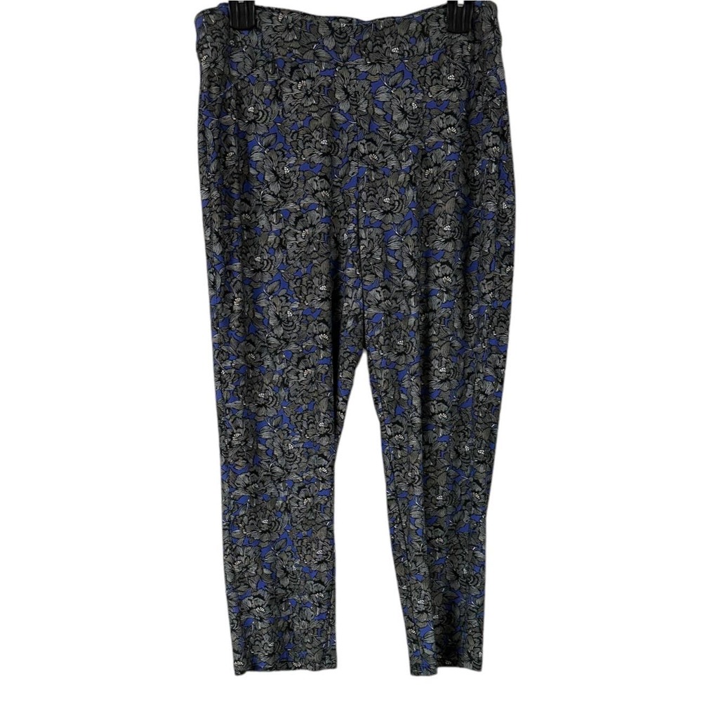 CHICO’S Travelers Floral Print Pants Size 3.5